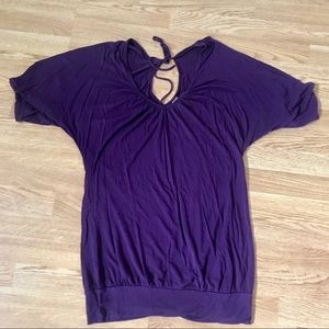 Calix Cut Out Shoulder Top